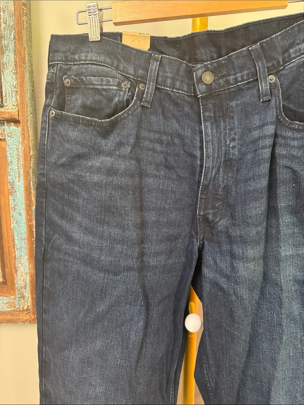 Levi's 550’s Men's Dark Straight Leg Jeans NWT 36 X 34
